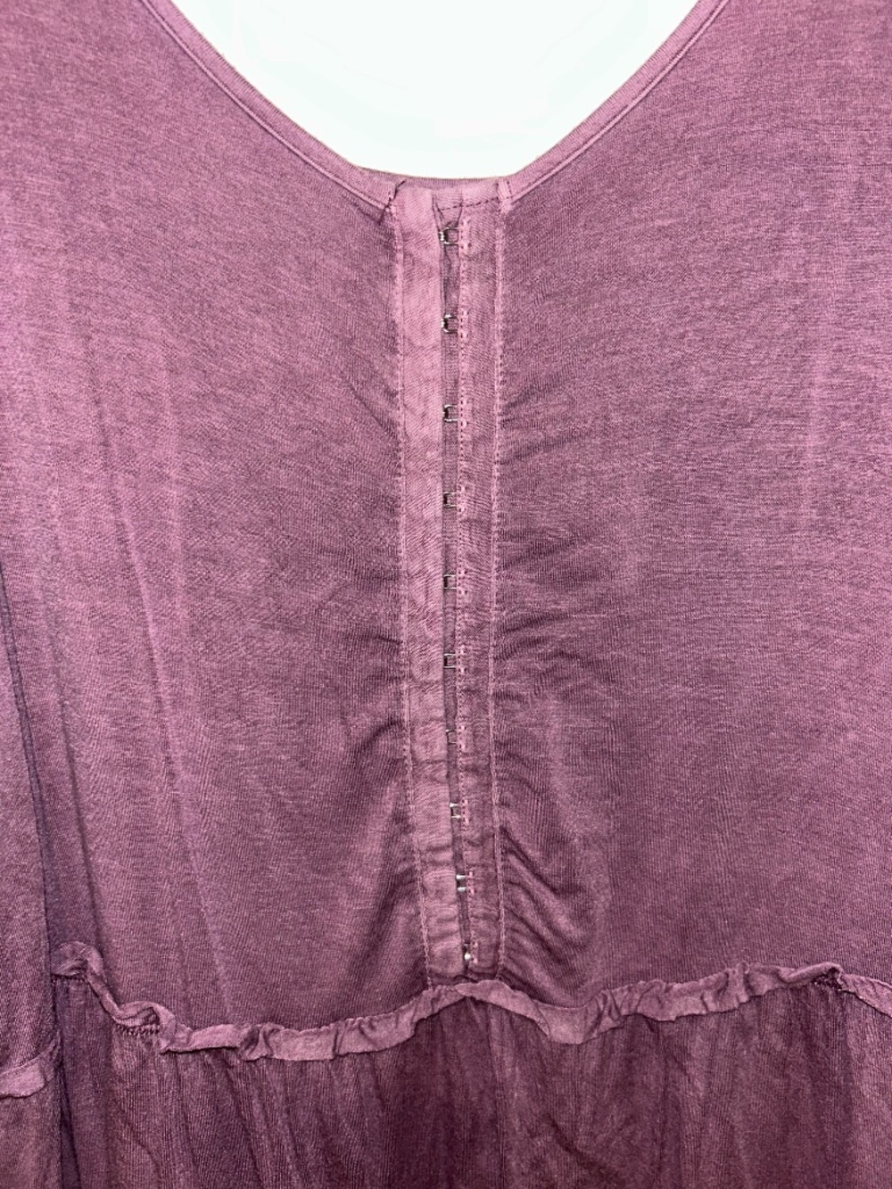 Aerie Oversized Flowy Tank Top Mauve Purple Soft Draped Size Large - Picture 3 of 6